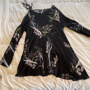 Free People Clear Skies Shoulder Dress